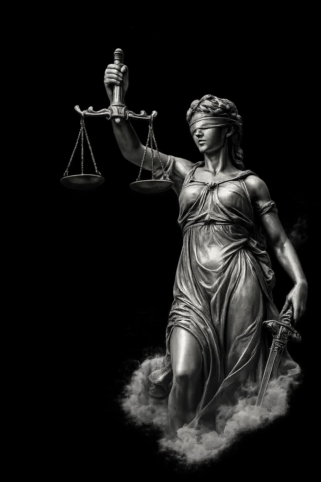 Lady Justice statue